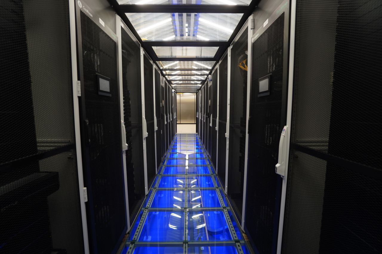 Интерьеры ЦОД Газпром Автоматизация